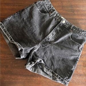 ZARA Classic Black Denim Women's Shorts
